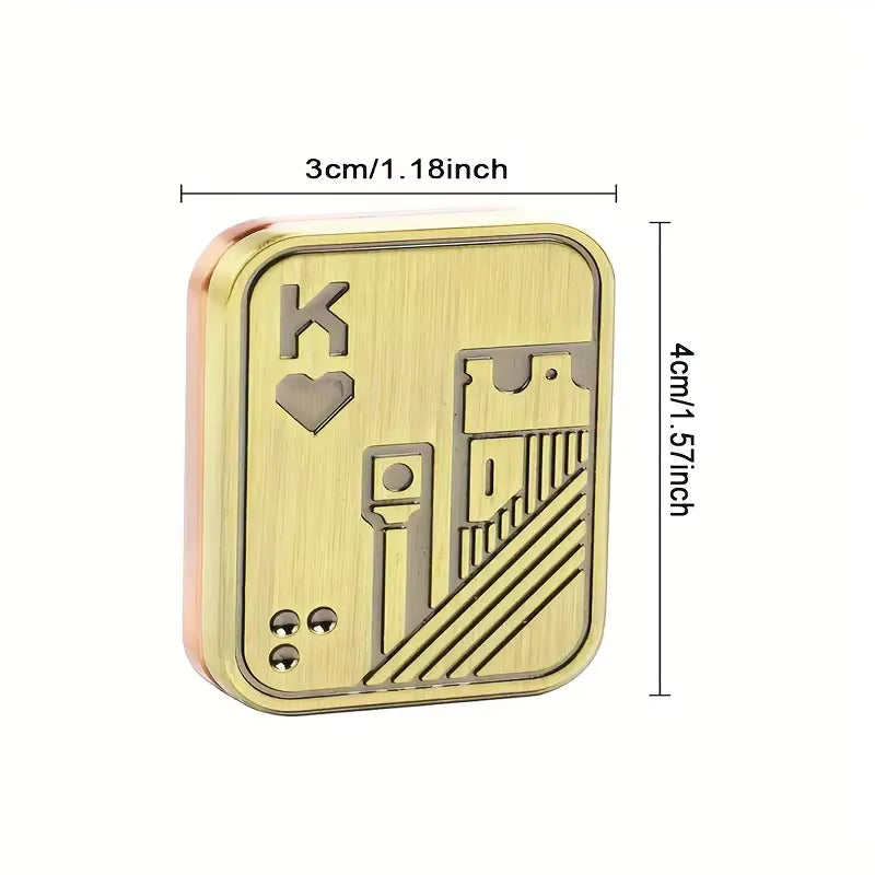 Magnetic Poker Push & Pull Slider Fidget
